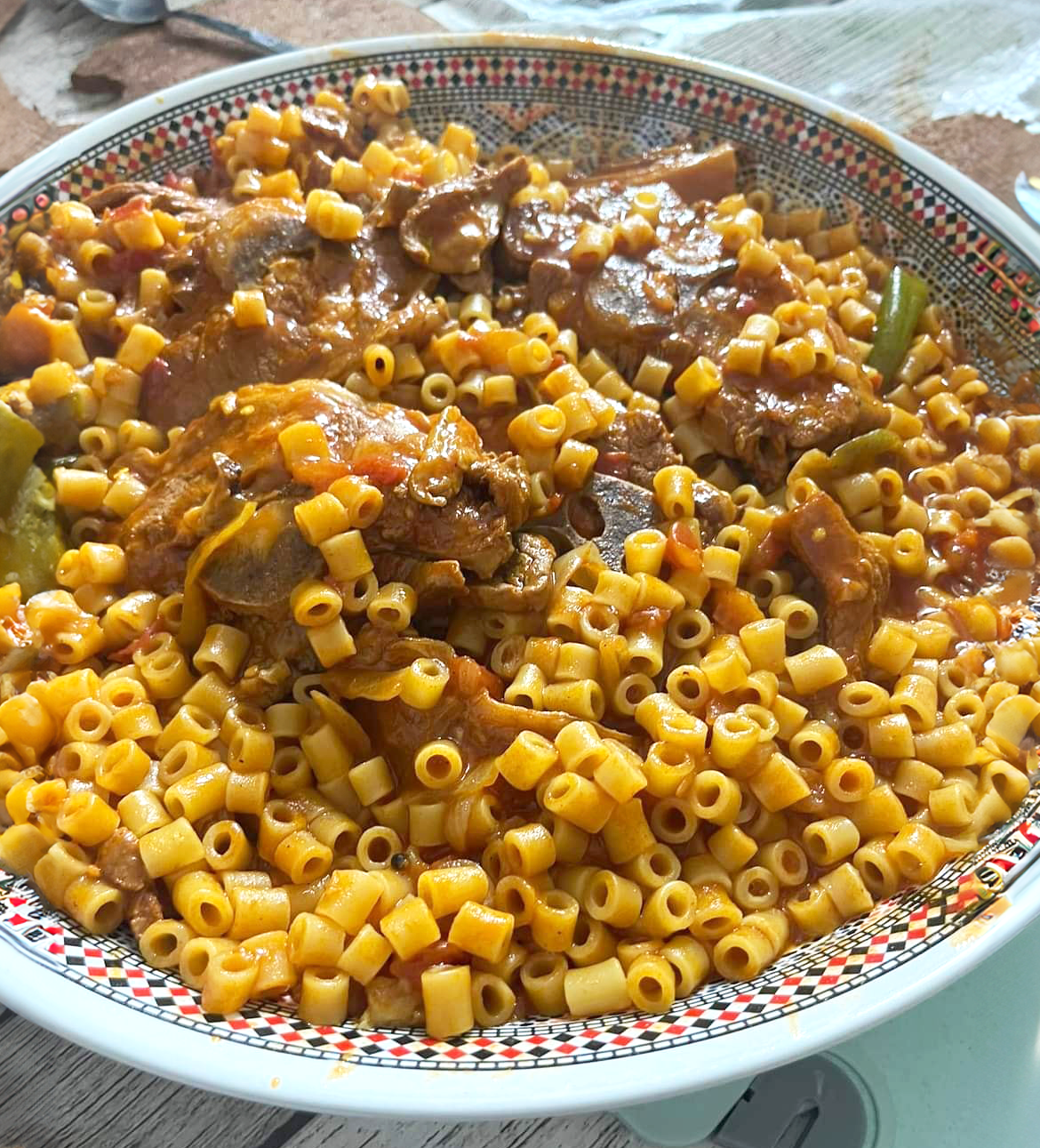 Fass Alhatab Smoked Ditalini Pasta